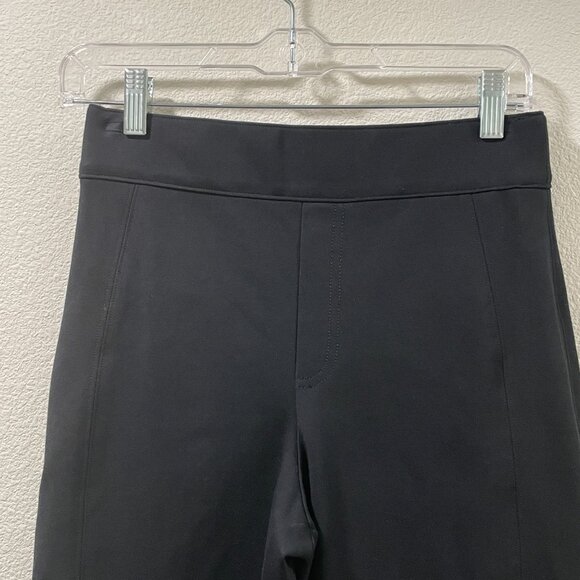 (NEW) SPANX Hi Waist Straight Leg Ponte Pants, Black - S - Picture 3 of 12